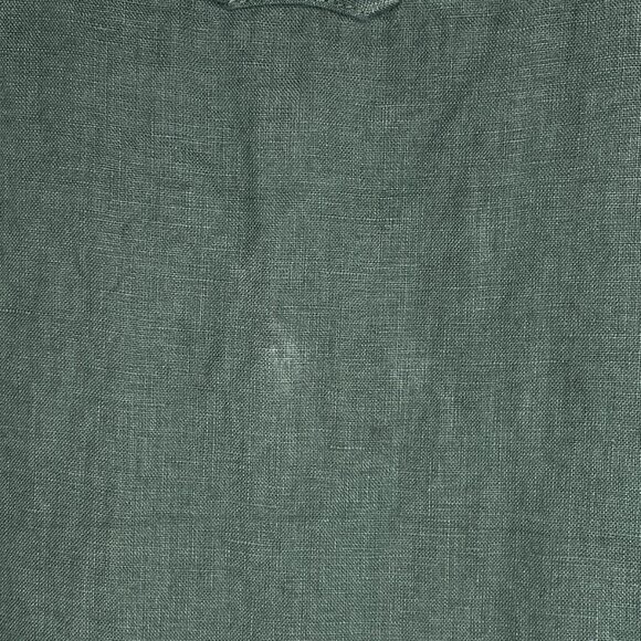 Alex Mill Men's Camp Short Sleeve Linen Shirt Pine Grove Green Size L - Picture 6 of 11